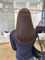 ロンドルピナス 小倉(Lond Lupinus)&nbsp;ミディアムヘア暗めカラー/デザインカラー/フェイスフレーミング