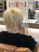 美粧 ほそや お花茶屋本店&nbsp;抜きっぱなし/ハイトーン/メンズミディアム/レイヤー