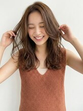 AND 夙川【3月5日 NEW OPEN(予定)】 大人ガーリー/ニュアンスパーマ/くびれパーマ/ココアベージュ