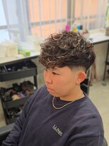 ラピス 名古屋駅前店(Lapis) フリンジパーマ/スキンフェード/海外パーマ/外国人風