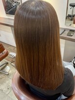 エイクス 津田沼(AQs) 着物ヘア/大人ガーリー/ダークアッシュ/似合わせカット/津田沼