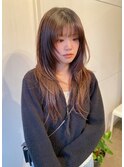 ハッシュカット　ロング