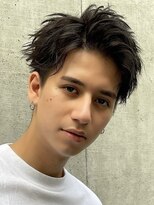 フィフス 栄(fifth) ビジネスショートツーブロックフェードスパイキーショート短髪