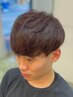 【学割U24限定】メンズカット+ワンカラー+シェービング(眉カット)