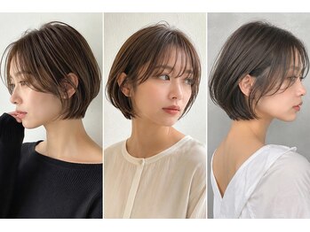 レス 仙台(Less)の写真/朝楽!再現性◎カットで毎日理想の私へ☆似合わせ技術で輝くスタイルを創る♪