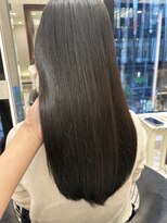 パーマ落としラボ アピッシュ 銀座(apish)&nbsp;パーマ落としストレートパーマ髪質改善ロングミディアム