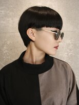 ピークアブー 原宿ハラカド(PEEK-A-BOO) モードくびれベリーショート重ためぱっつんラインバング