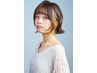 【夏１】カット+イヤリングカラー+全体カラー+トリートメント　￥28,380→