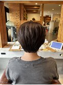 20代30代40代小顔ハンサムショート