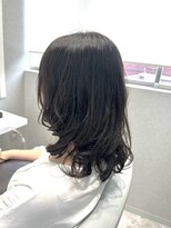 ファイブ ノーヴル カラット(5 Noble ct.) 【加藤】コテ巻き風パーマ☆ミディアム