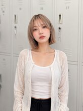 リリー シンジュク(Lilly)&nbsp;【Lilly新宿】#切りっぱなしボブ#抜きっぱなし#韓国#顔周り