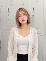 リリー シンジュク(Lilly) 【Lilly新宿】#切りっぱなしボブ#抜きっぱなし#韓国#顔周り