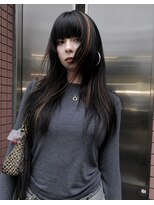 ハコ プラス(HACO+)&nbsp;【Haco+】Miina_メッシュカラー_レイヤーカット