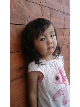 グリームス(GLEAMS) クセを活かして☆眉上斜めバング☆