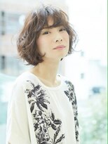 エムスラッシュ アヴェダ 自由が丘(M.SLASH AVEDA)&nbsp;【M.SLASH】アンニュイカールのこなれ感＊エアリーボブa