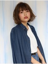 サンド 銀座(sand)&nbsp;【sand絹村】大人可愛いマーメイドアッシュハニーヘア