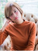 ながめ前髪の色っぽボブ☆