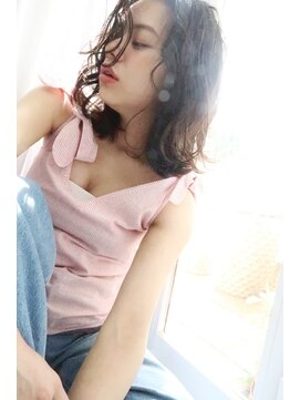 ケアシンサイバシ(CARE shinsaibashi) 「こなれたラフな質感で今ドキボブに！」