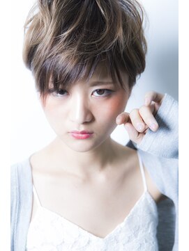 ミエル ヘア 新宿(miel hair) クール系ショート♪