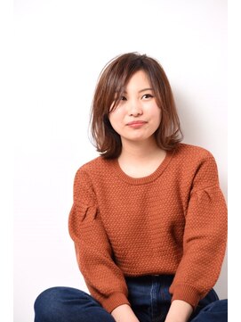 イニシエート イオン帯広店(Initiate) 外ハネニュアンスロブ