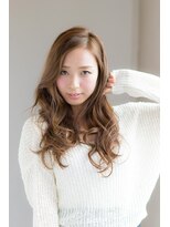 サロンドメルシー (salon de merci)&nbsp;【salon de merci 青葉台】大人可愛い ルーズ センターパート☆