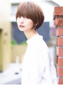 ショート/ボブ【外ハネボブ/アッシュブラウン/ネオウルフ】小林