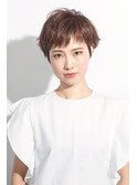 ことりベージュ・毛先パーマ☆外ハネ☆ひし形20代30代40代