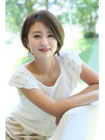 キッカ 朝日ヶ丘(CHICCA) ナチュラルショートボブ
