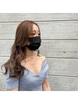 アップシーデイジー(upsy daisy) ワンレングス×イルミナカラー