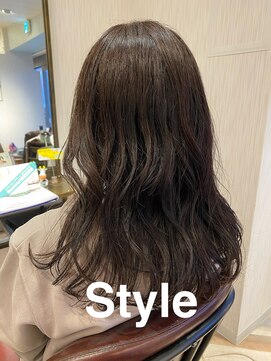 ミュゼドゥアートシエル(Musee du Art ciel) 【髪質改善】オリーブベージュ