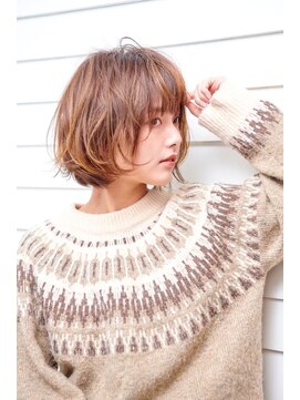 ノアエクレ 銀座(noah ecle) 【noah ecle】グレージュ似合わせショート