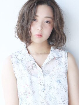 モリオフロムロンドン 松戸店(Morio from London) 【松戸　ムラマツ】パーマショートボブ　アッシュベージュ