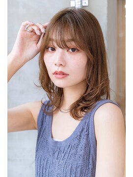 アルテ(ARTE) 【ARTE表参道/青山】顔まわりレイヤーセミロング×大人可愛い