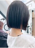 圧倒的にまとまる縮毛矯正ボブ