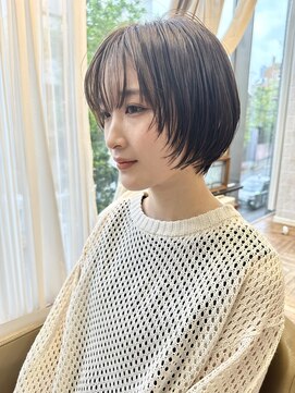 ビュートリアム 南青山(BEAUTRIUM) 顔まわりレイヤーショートボブ　フェイスレイヤー　20代30代