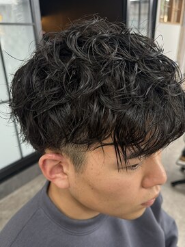 アルモ ヘア フア 東静岡(ALMO hair HUA) 強めスパイラルパーマ