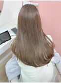 うるちゅる髪に髪質改善される髪質改善×似合わせカラー/元住吉