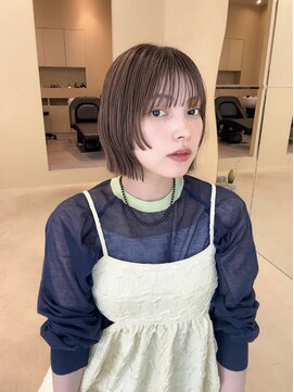 スニュウ(snuw) 【snuw_hotaru】ボブレイヤーカット顔周りカット小顔カット