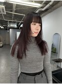 顔まわりレイヤースタイル!
