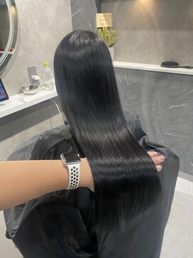 ミスト(MIST) 髪質改善Re luster縮毛矯正/ダークブウラウン