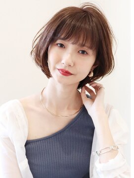 アイ(I.) 【 I. 】30代からのナチュラル前下がりショートボブ 川口