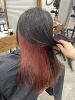 アジールヘア 北千住駅西口店(agir hair)&nbsp;インナーカラーイルミナピンクカラー北千住