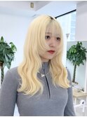 イメチェン/レッドブラウン/フルバング/似合わせカット/溝ノ口駅