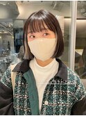 ボブ!/インナーカラー/ホワイト