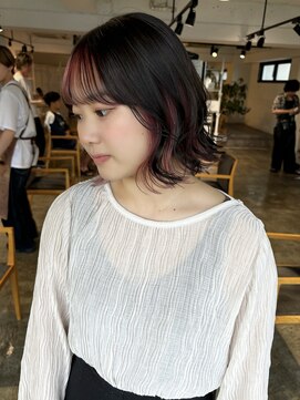 ニュート(Neut ) インナーカラー/デザインカラー/ピンクベージュ/ケアブリーチ