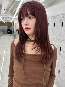 エジョン 三鷹店(Aejon) 韓国レイヤー/ワインレッド/マロンベージュ/イメチェン/吉祥寺