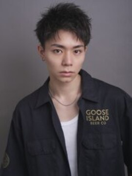 ポケット(pocket) #72/ブルーブラック/スペインカール/スパイキーショート/仙台