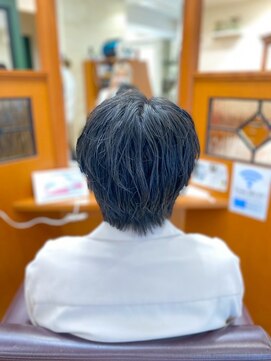 ピュア ポイント 和光店(PURE POINT) 韓国風センターパート／メンズパーマ