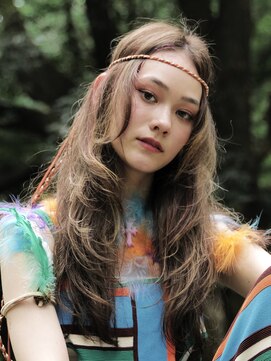 ピークアブー 原宿ハラカド(PEEK-A-BOO) ロングレイヤー/顔まわりレイヤー/ハイライト/PEEKABOO