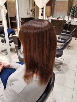 ミック ヘアアンドメイクアップ 高田店(miq Hair&Make up) 縮毛矯正/髪質改善ストレート/艶感ヘア/ナチュラルストレート